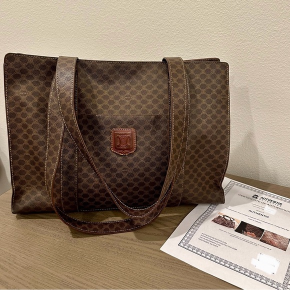 Celine Handbags - Celine Macadam Tote COA included